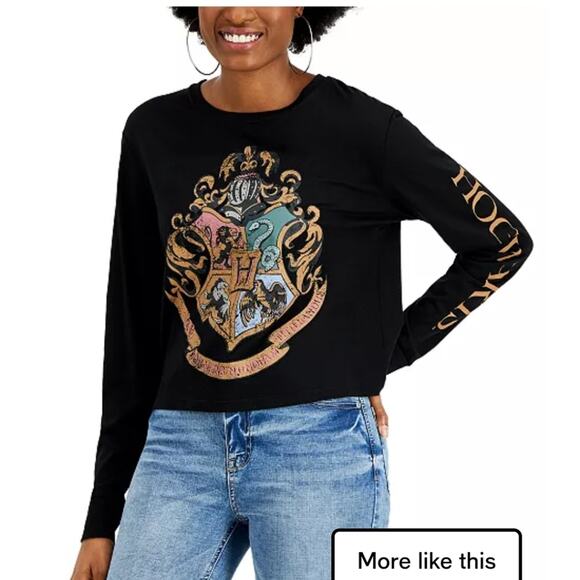 Harry Potter Long Sleeve Shirt Teen Sz Med - Picture 1 of 5
